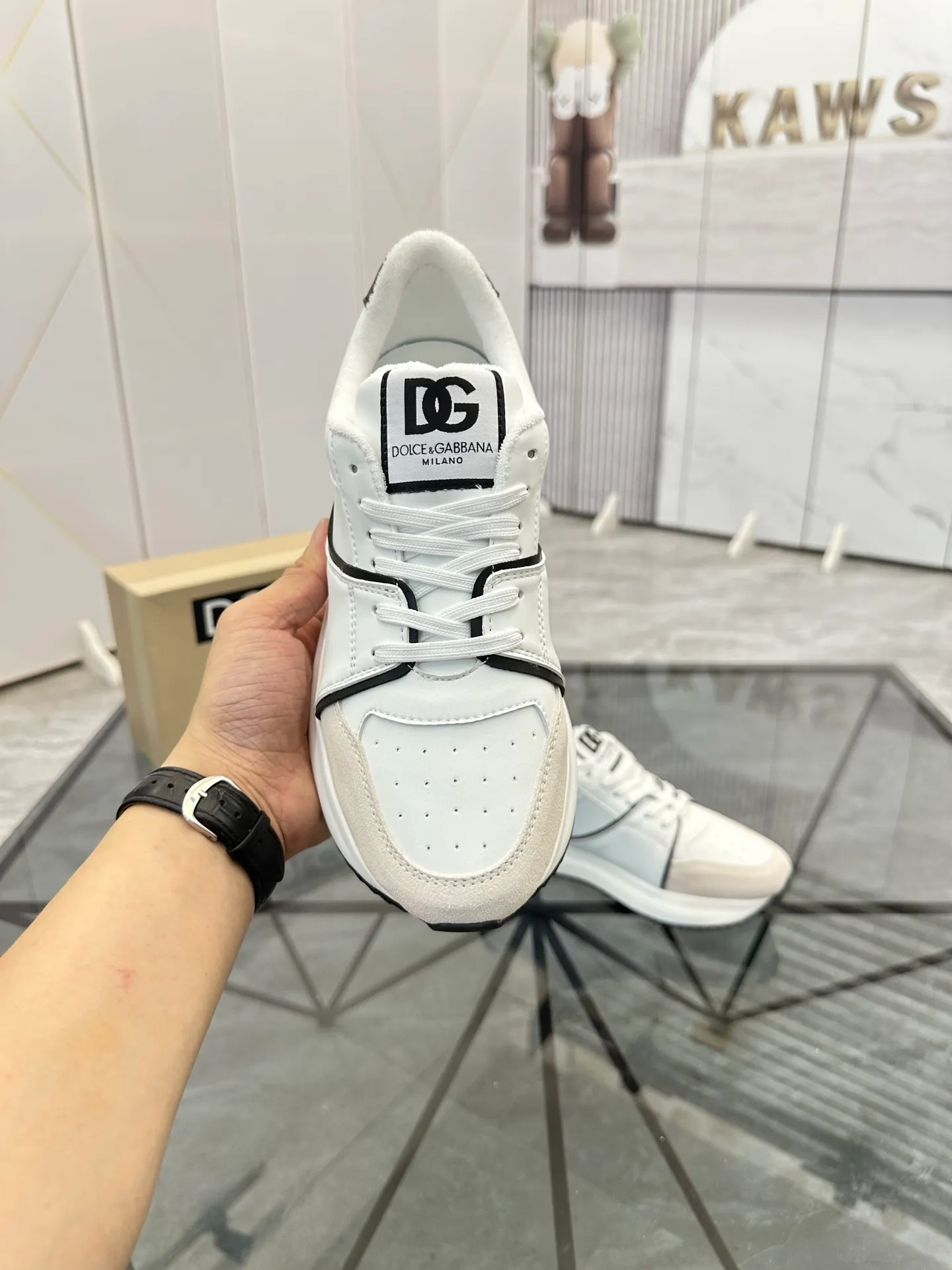 Selling men's shoes 💰: 💰P480¥ Product trademark: DG* "Dolce & Gabbana*" low-top casual shoes Regular size: 38-45 (can be customized to 46) Product material: imported cowhide upper, breathable lining, original outsole. Number: 803